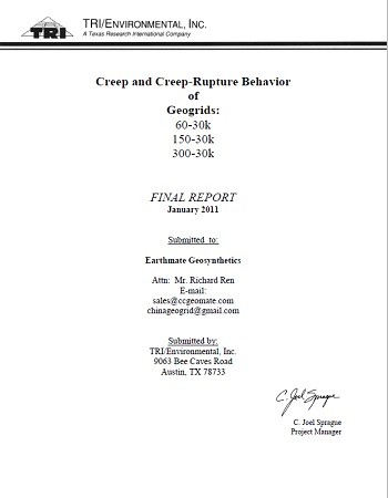 WALLSTRAIN 114+ Years Creep Rupture Testing Report | TRI,U.S.A